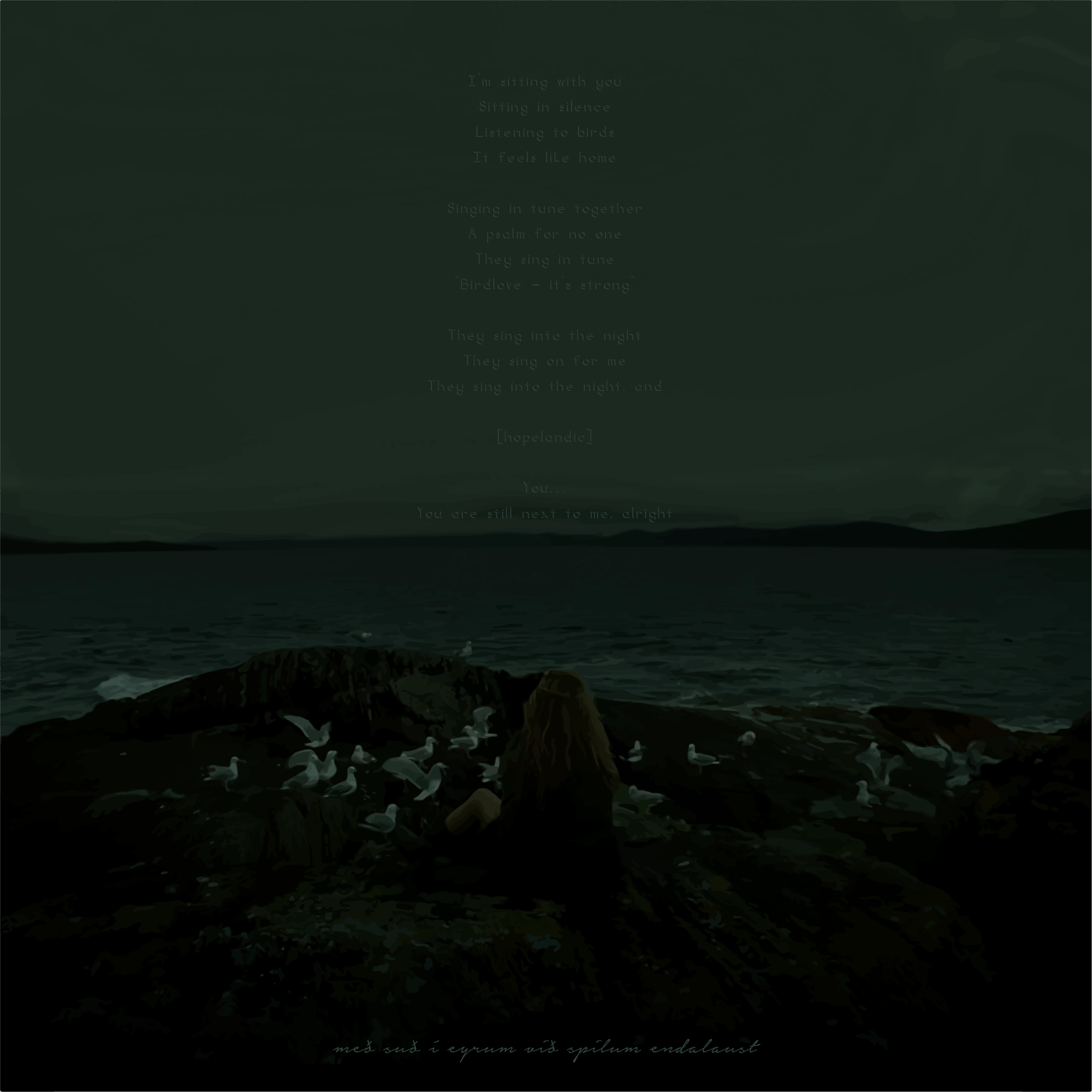 Sigur Rós All Alright lyrics artwok