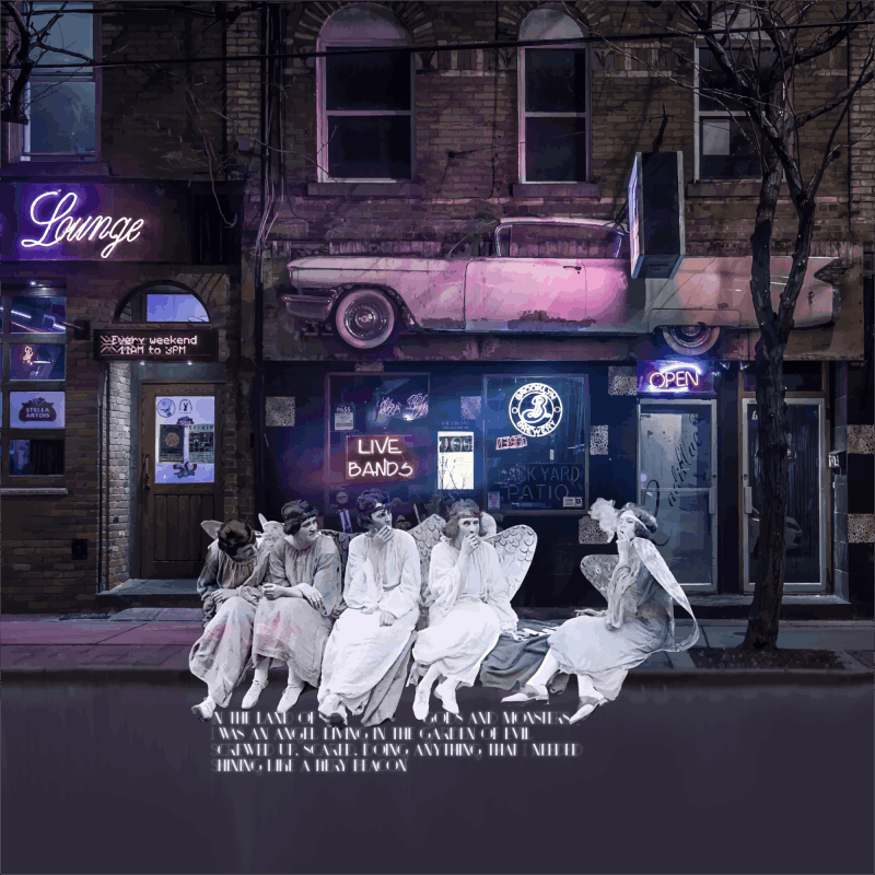 Lana Del Rey Gods & Monsters lyrics artwork