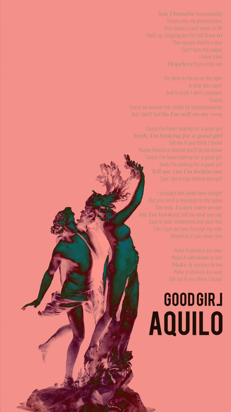 Aquilo Good Girl lyrics artwork