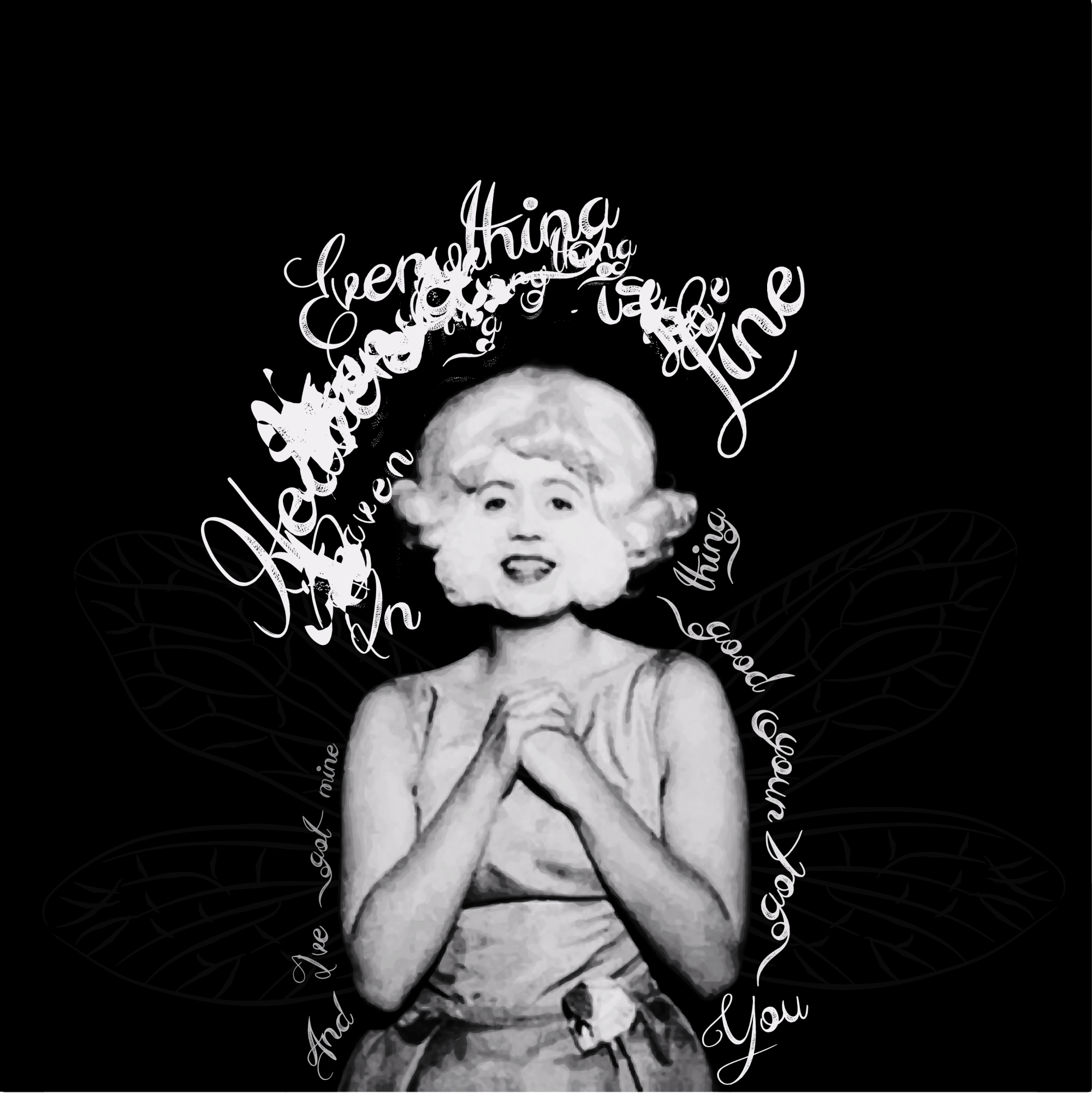 In Heaven everything is fine lyrics artwork 