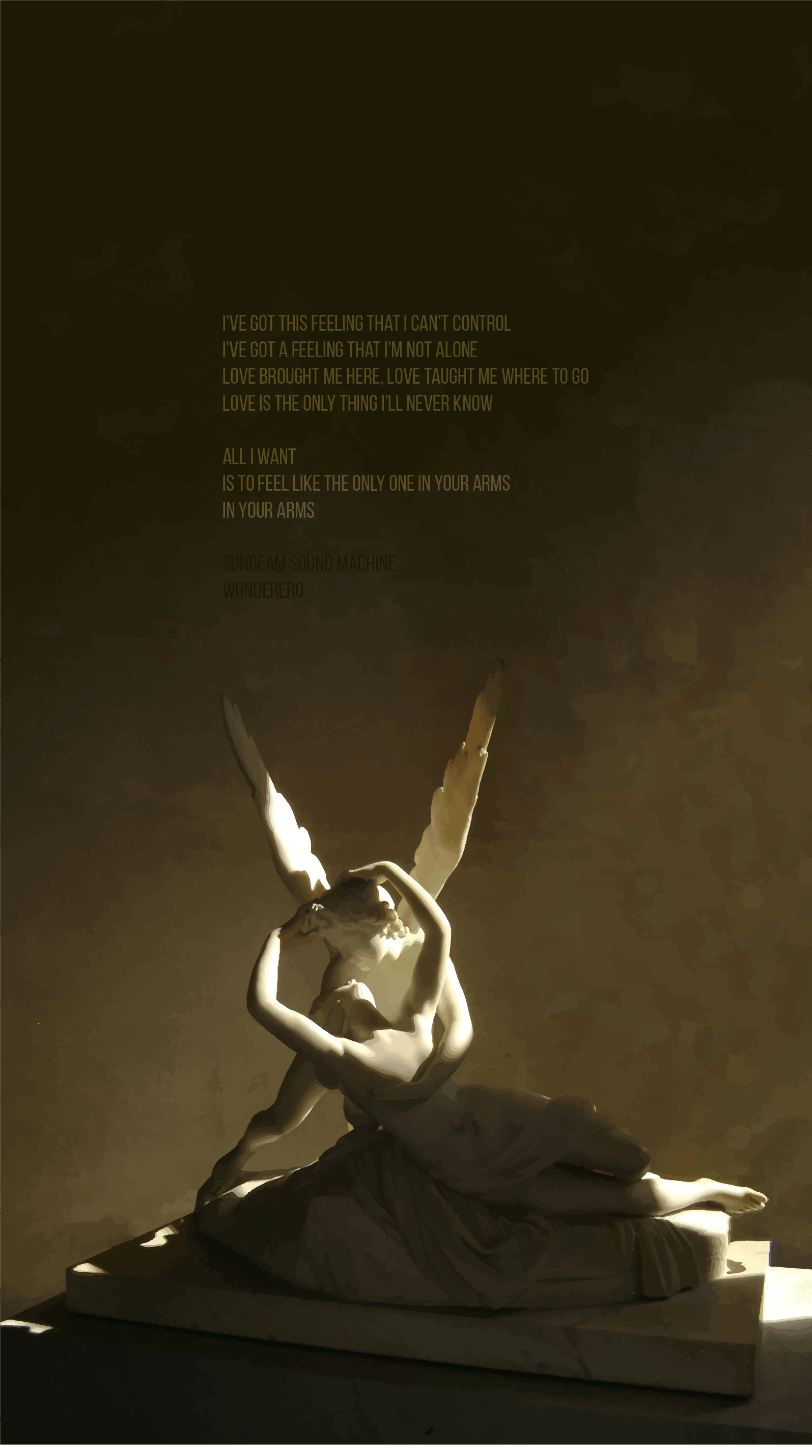 Sunbeam Sound Machine In Your Arms lyrics artwork