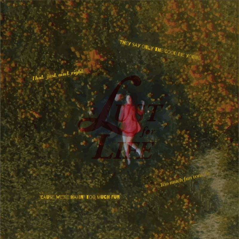 Lana Del Rey Lust For Life ft. The Weeknd lyrics artwork