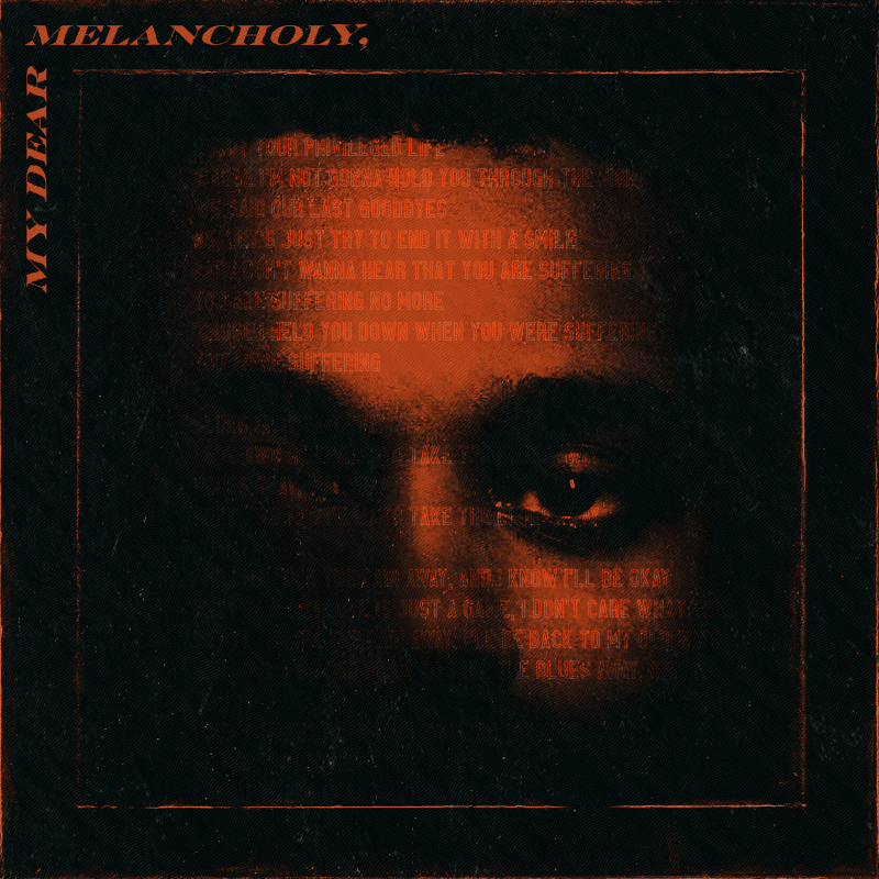 The Weeknd Privilege lyrics artwork
