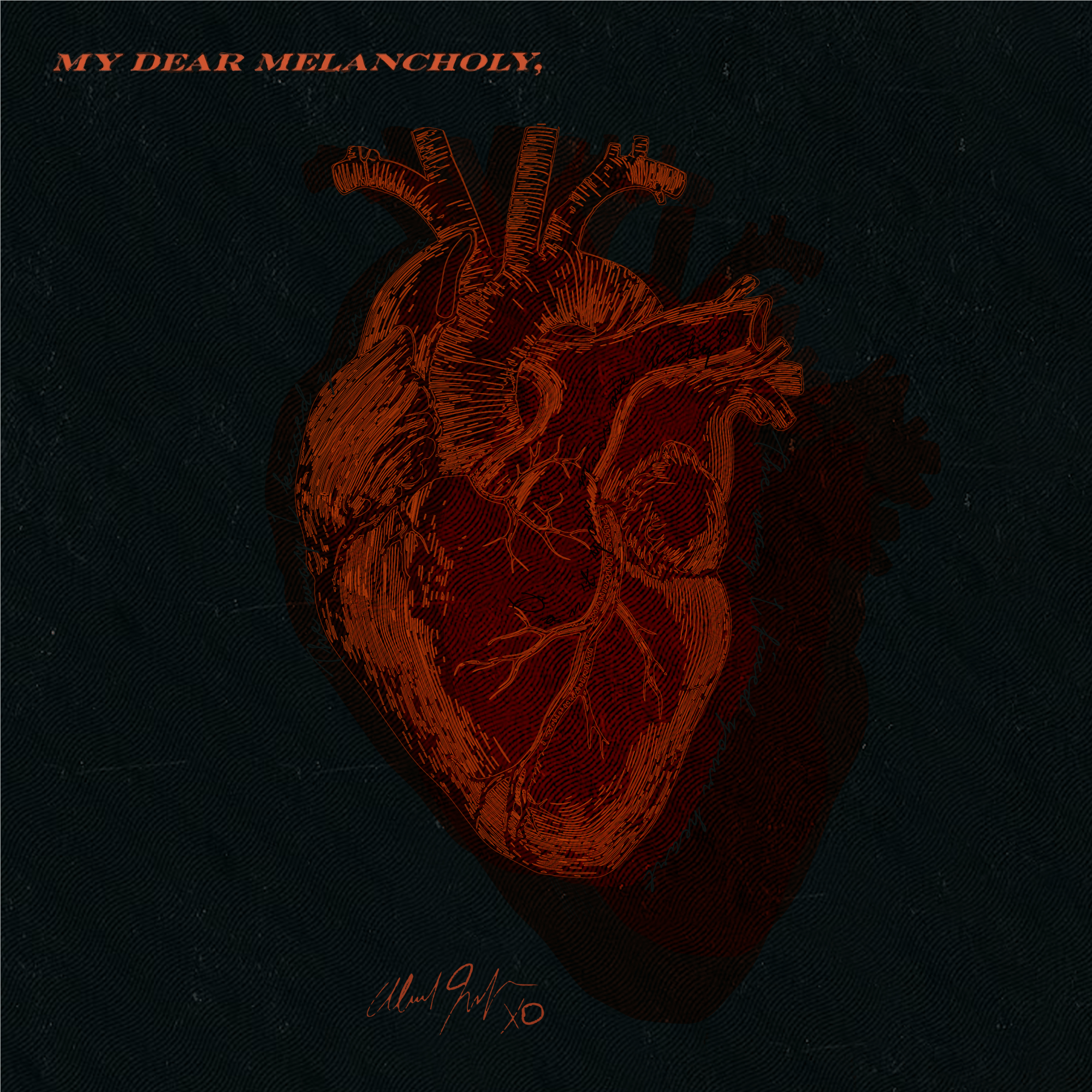 The Weeknd Try Me lyrics artwork